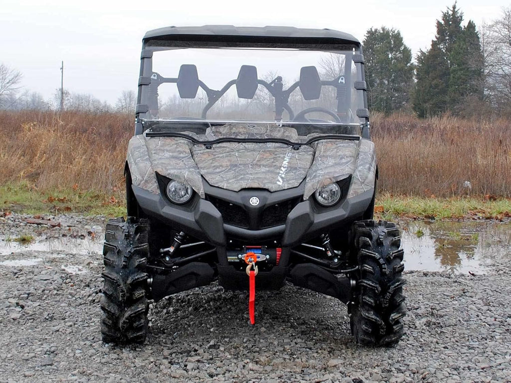 Heavy-Duty Full Windshield, 1/4" Thick Clear Polycarbonate X667456
