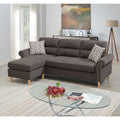 Reversible Fabric Sofa Sectional Set F78674