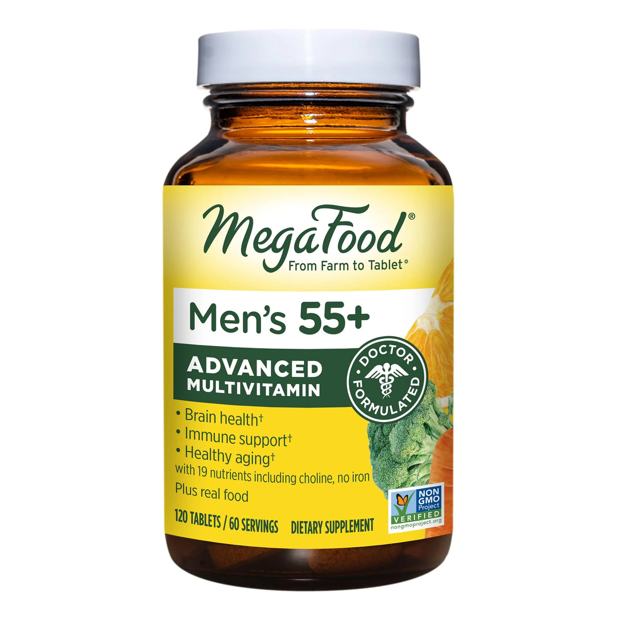 Men's 55+ Multivitamin 120 Tabs R94661