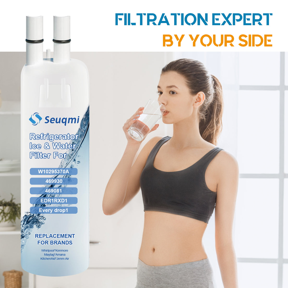 3PCS Water Filter Replacement X105