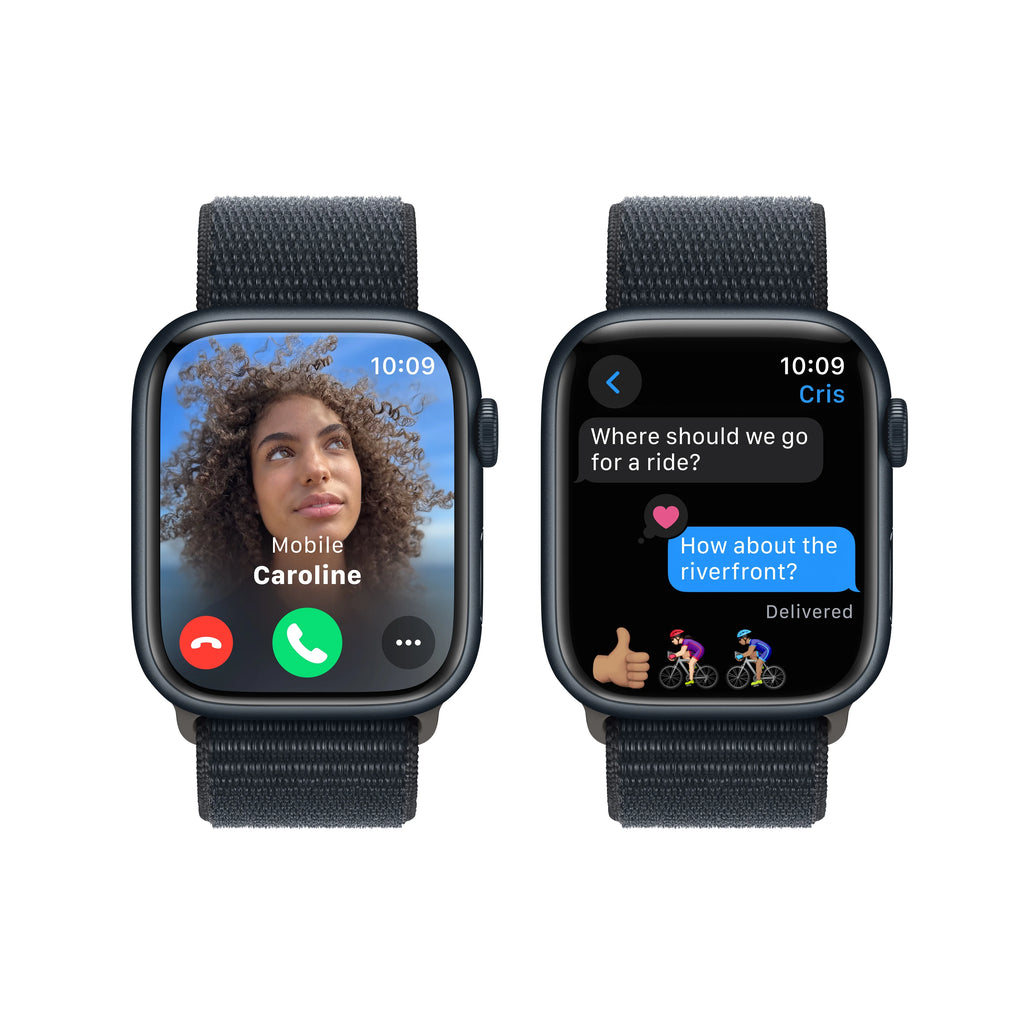 Midnight Aluminum Case 45mm Apple Watch with Sport Loop E78385