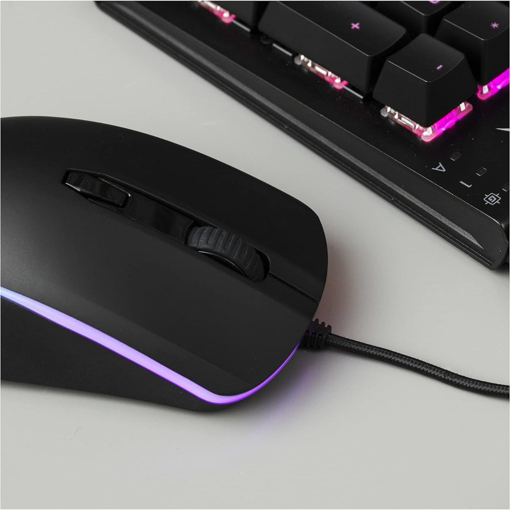 Wired Optical Gaming Mouse with Extended Mouse Pad Bundle C11005