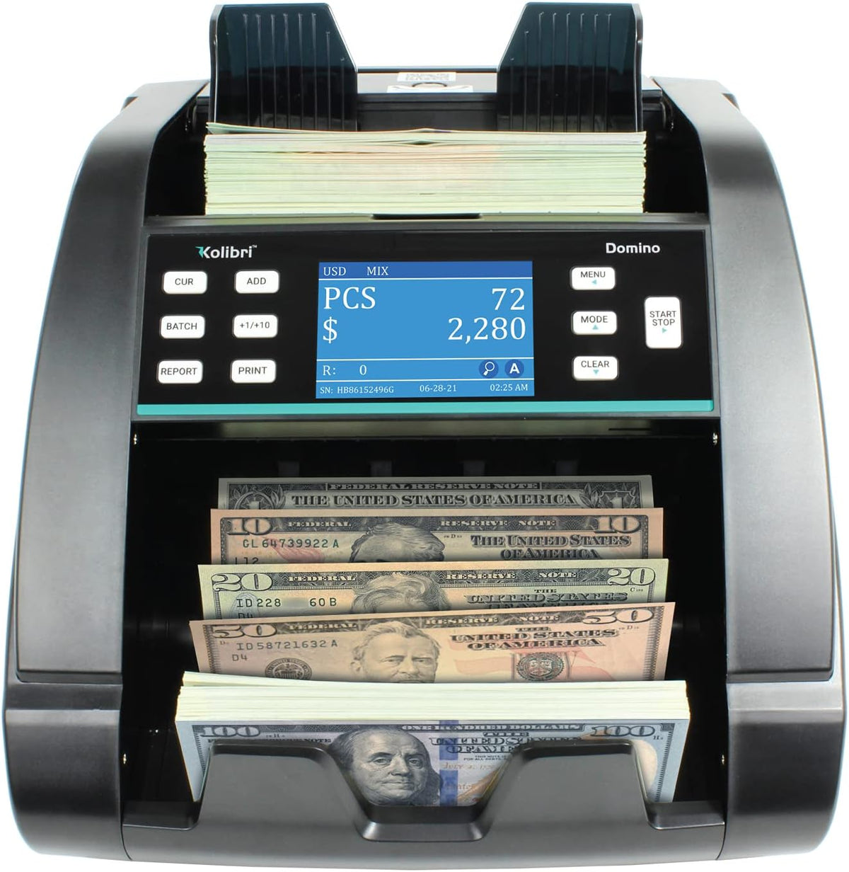Money Counter Machine with Counterfeit Bill Detector T6176