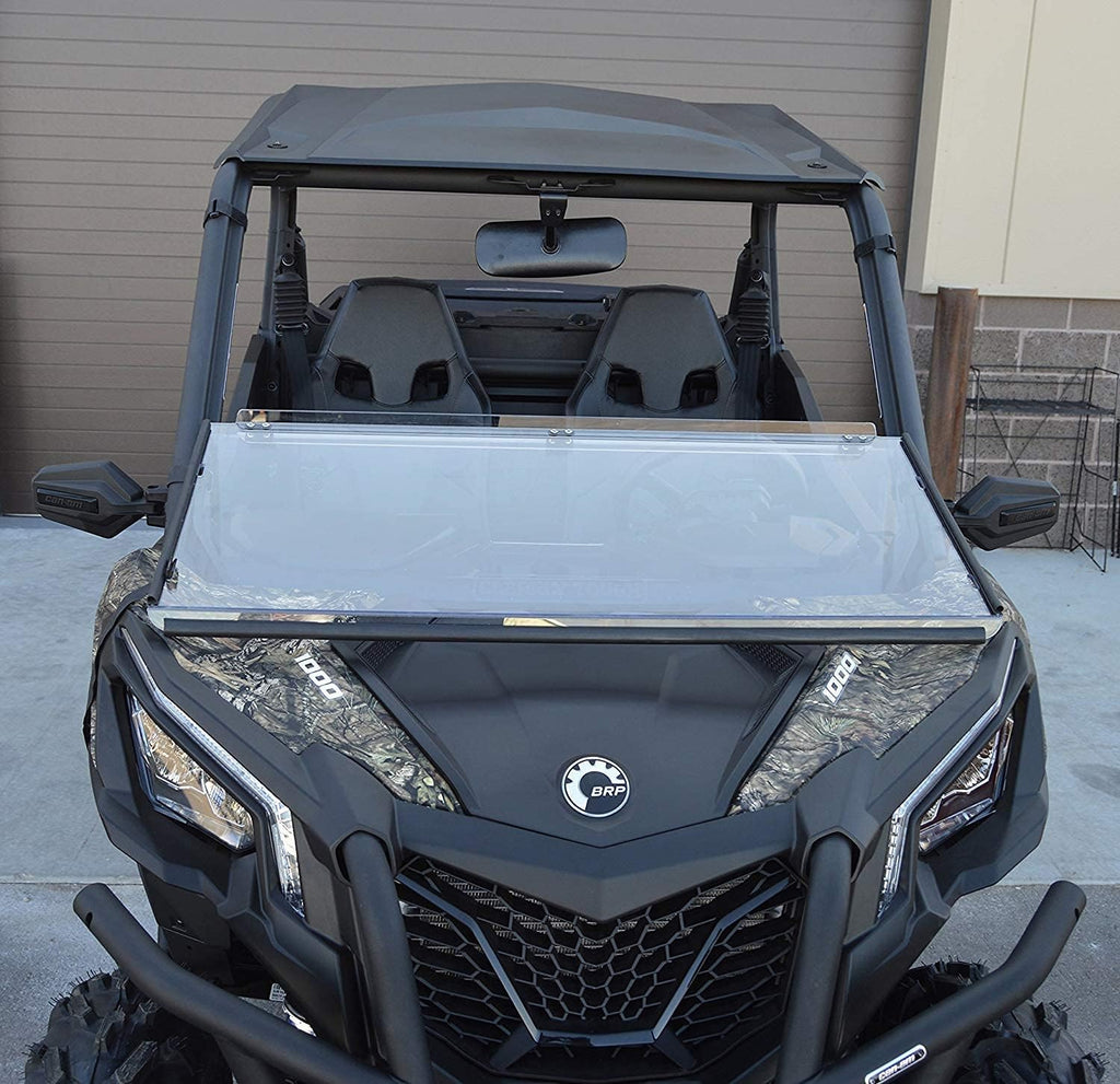 Full Folding Scratch Resistant Polycarbonate Windshield G202991