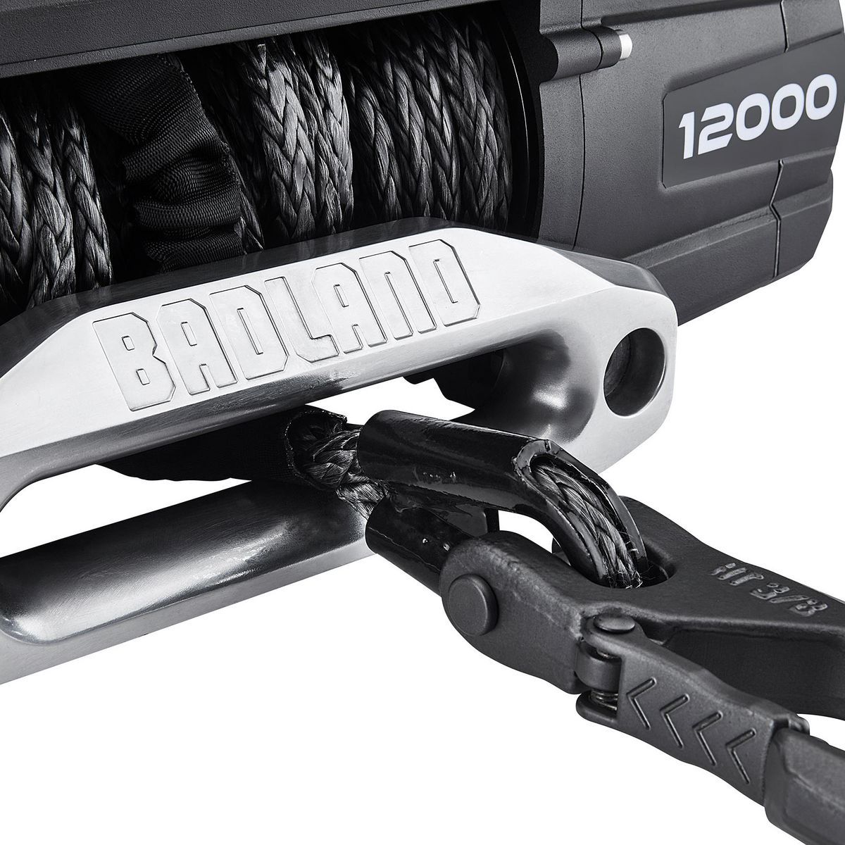 12,000 lb. Synthetic Rope Winch with Wireless Remote N41287