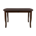 Dark Cherry Mango Veneer Wood Dining Table C822286