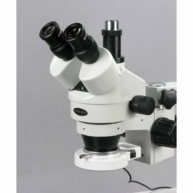 Trinocular Zoom Stereo Microscope with 54 LED Light L45582