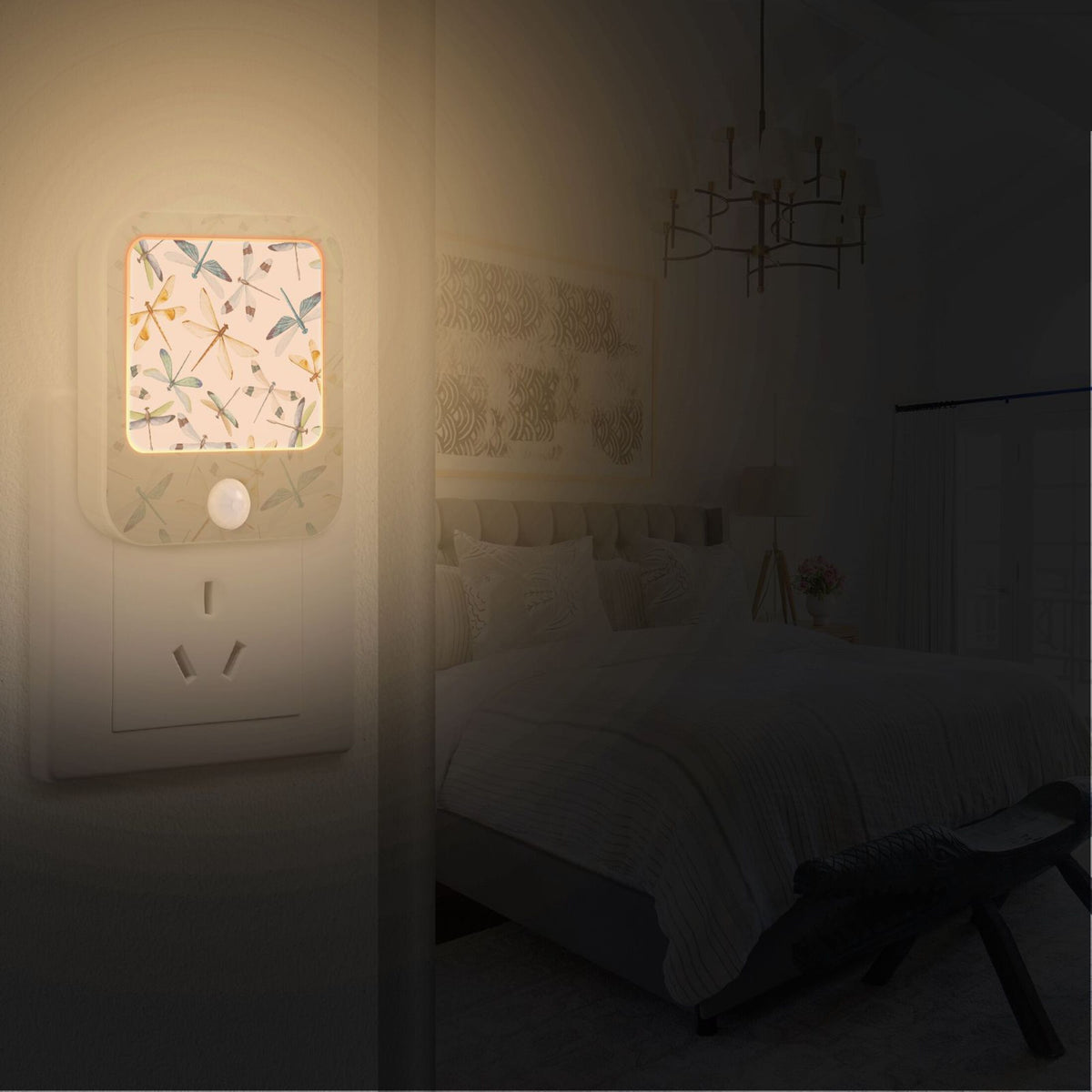 LED Motion Sensor Night Light 2 Pack I3275