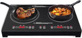 1800W Double Induction Cooktop with Kids Safety Lock O5914