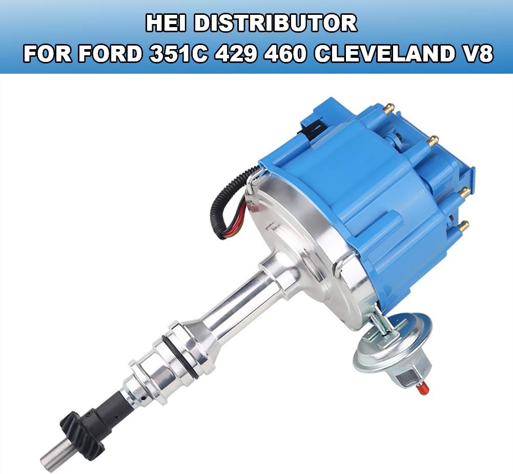 Complete Ignition Distributor 65k Coil 7500RPM Blue Cap Pack of 2 L120