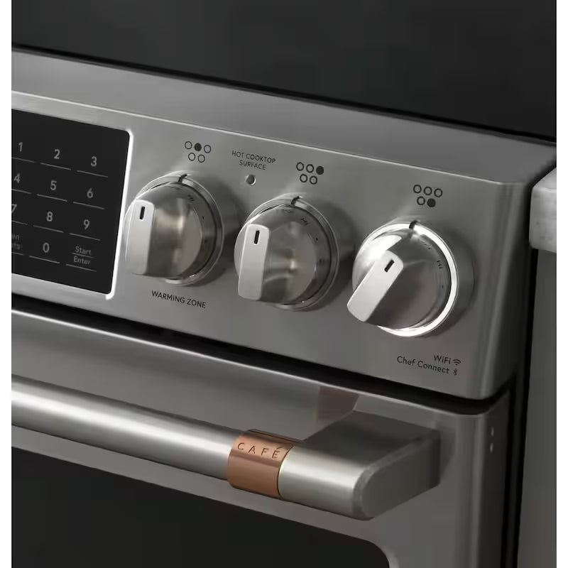 30 in. 5.7 cu. ft. Slide-In Induction Range with Convection H326