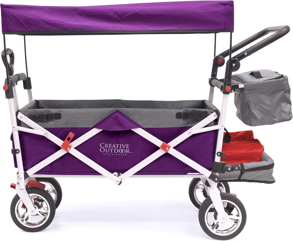 Purple Collapsible Folding Wagon Cart P150592