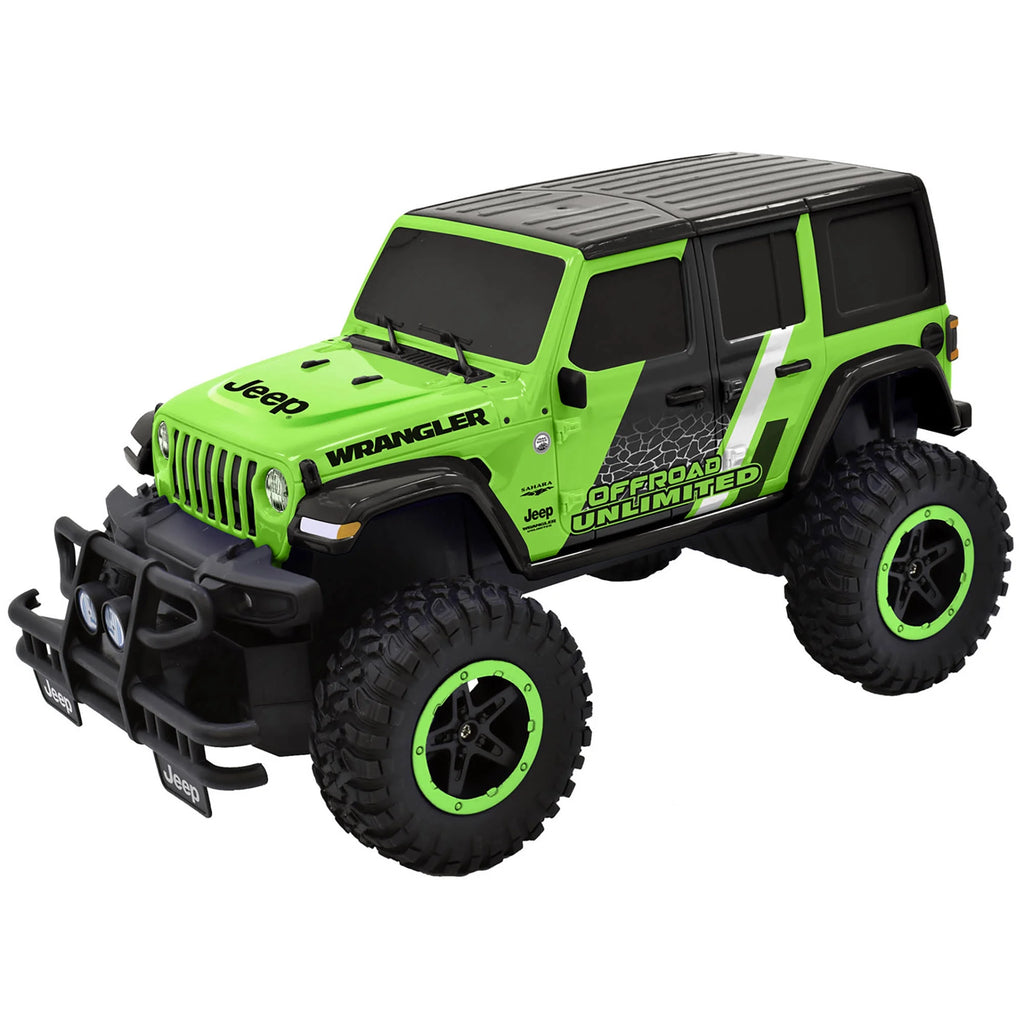 1:16 Scale R/C Jeep Wrangler Sahara Unlimited in Green U220