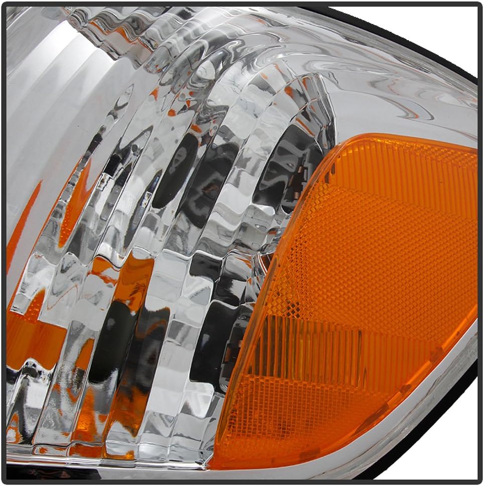 For 2005-2006 Toyota Tundra 05-07 Sequoia Headlights Headlamps w/Corner Lamps Set Left+Right Y242