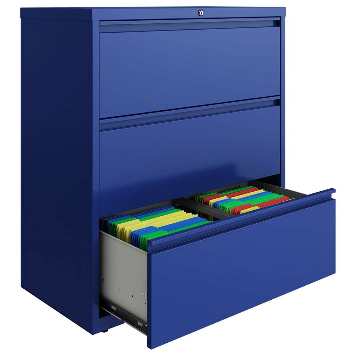 36" Metal Lateral File Cabinet with 3 Drawers O17966