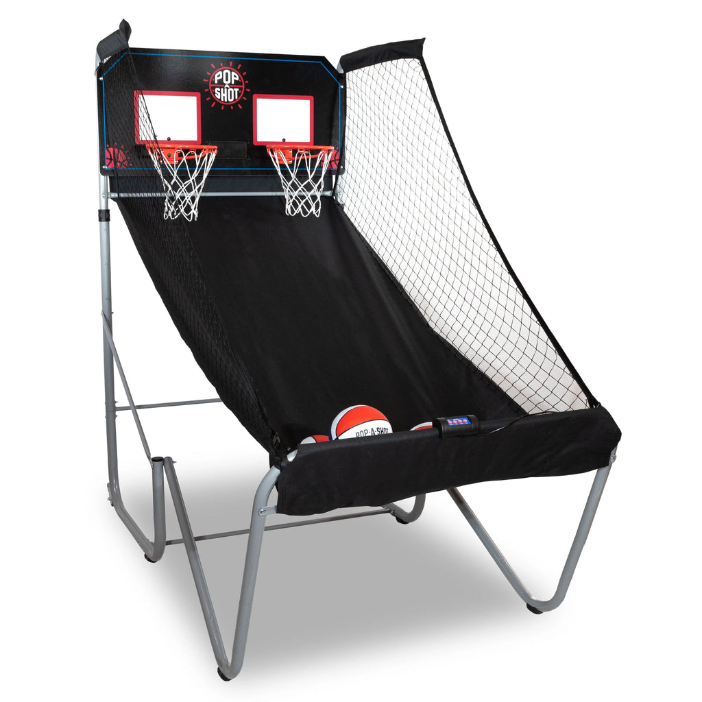 Black Foldable Basketball Arcade Game with 7 Basketballs Z59424