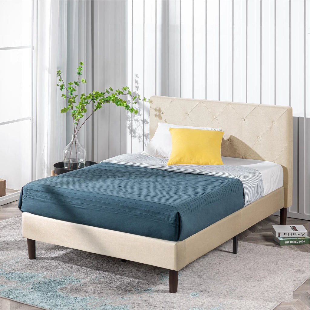 Upholstered Platform Bed Frame E5464