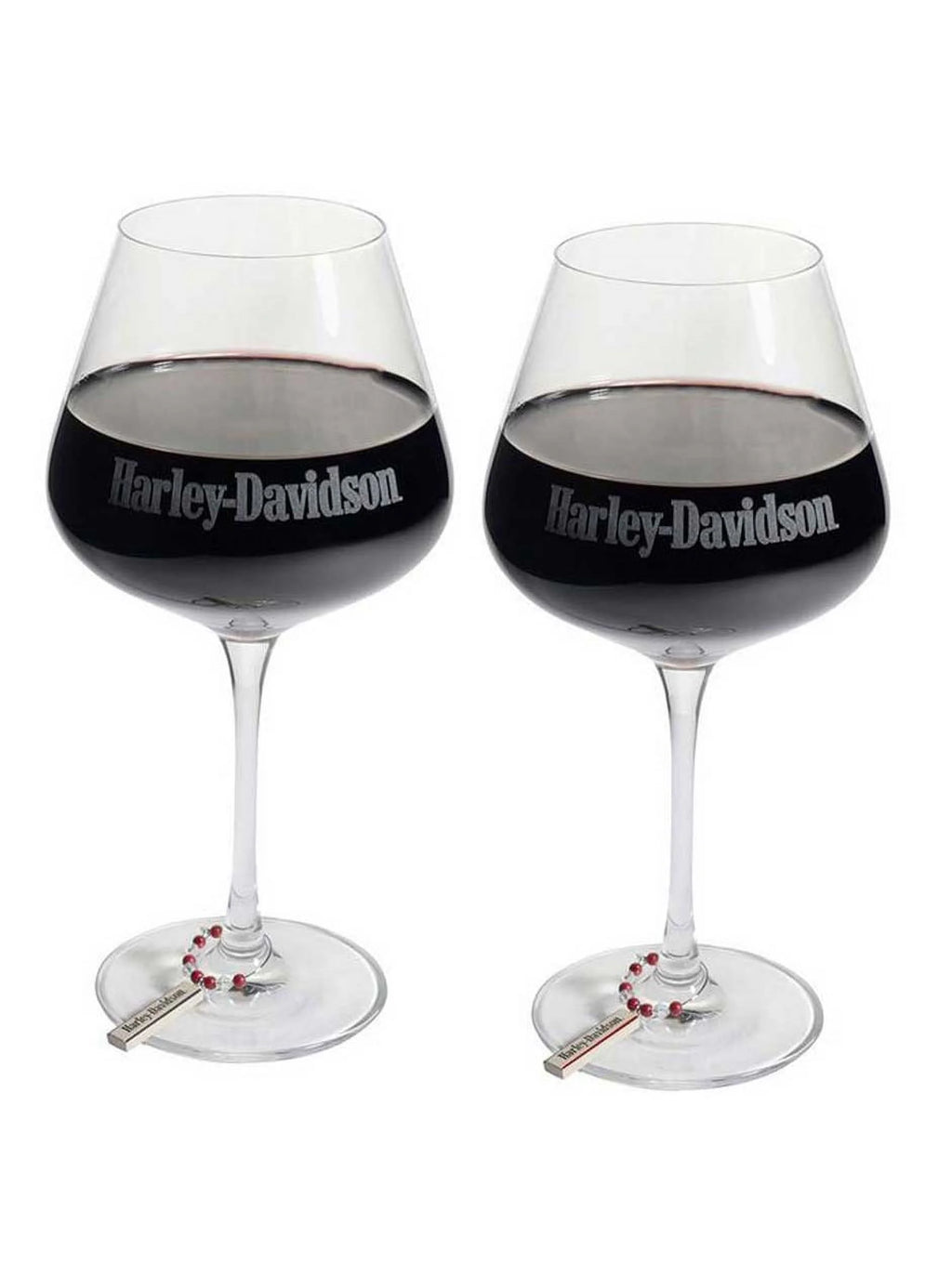 Wine Glass Set with Charms Set of Two 23 oz E2403