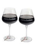 Wine Glass Set with Charms Set of Two 23 oz E2403