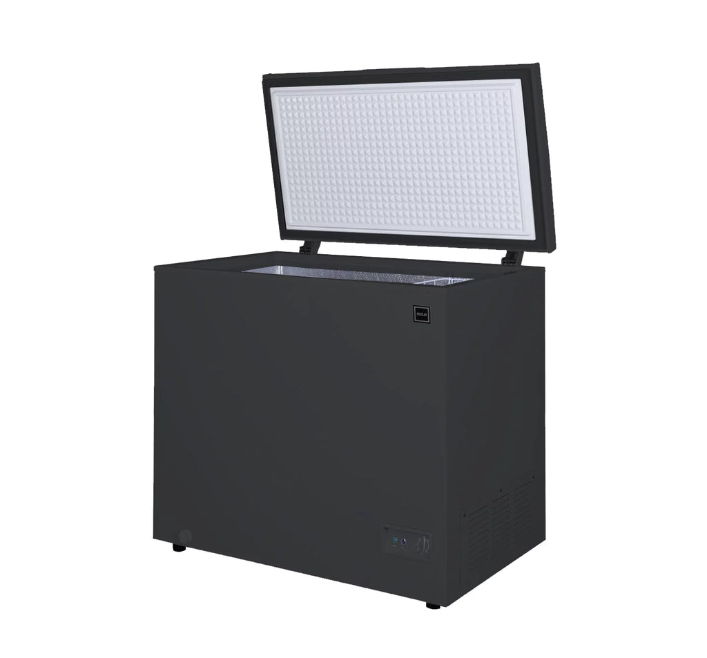 7.1 Cu Ft Chest Freezer, Black O258