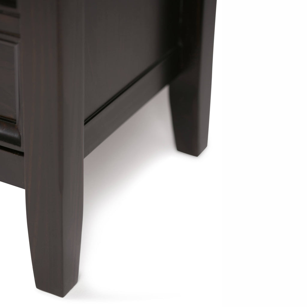 Wood Transitional TV Media Stand Y581