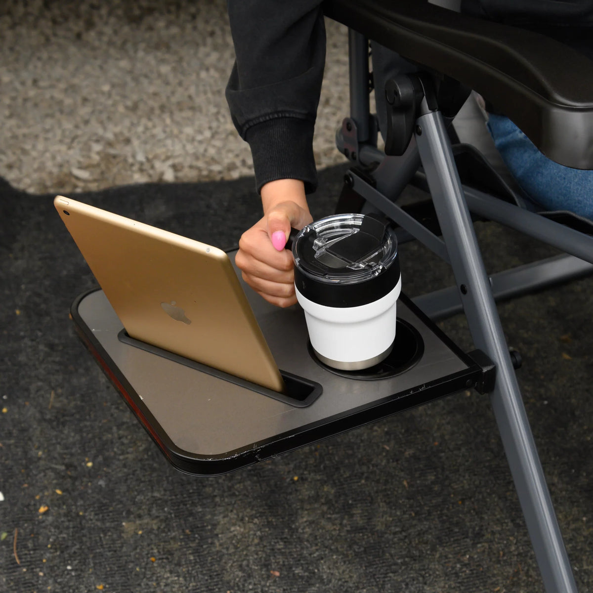 Blue Polyester Zero-Gravity Chair K6063