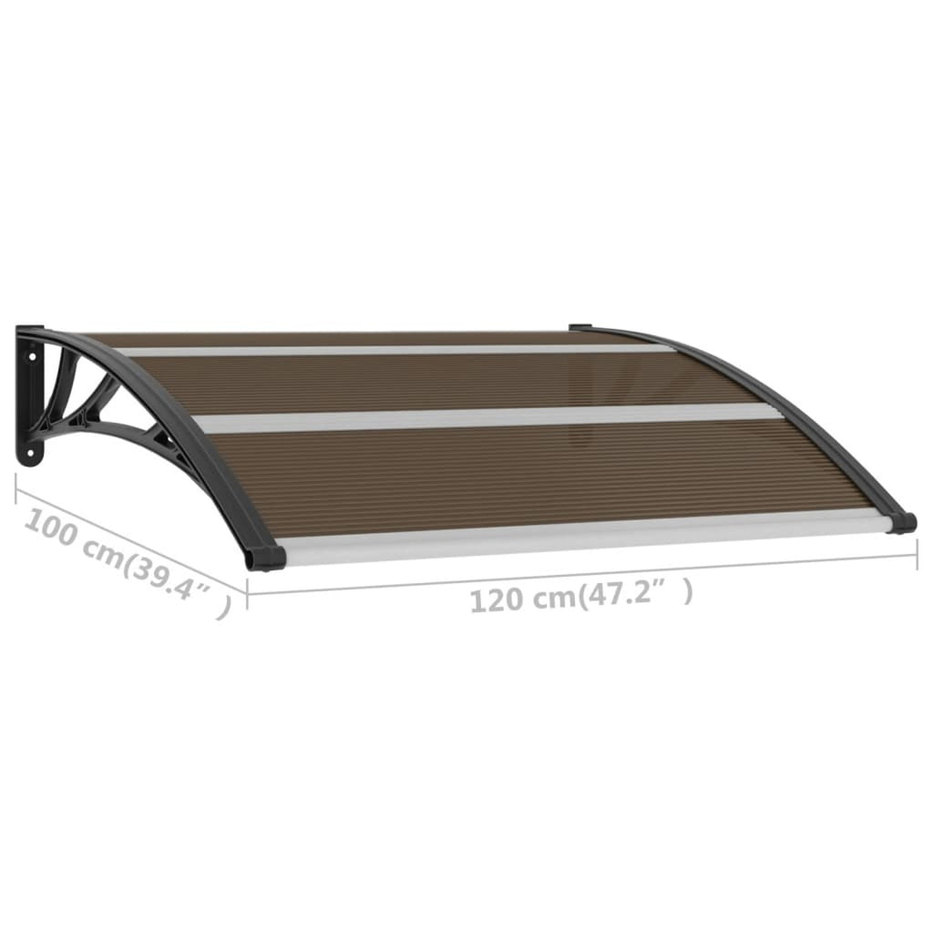 Rain Canopy 47.2"x 39.4" Waterproof Pc Y37667