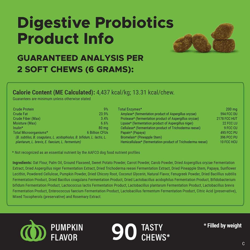 Digestive Probiotics Soft Chews Q43588
