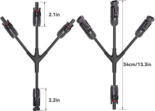 1 Pair Solar Panel Parallel Adapter D946