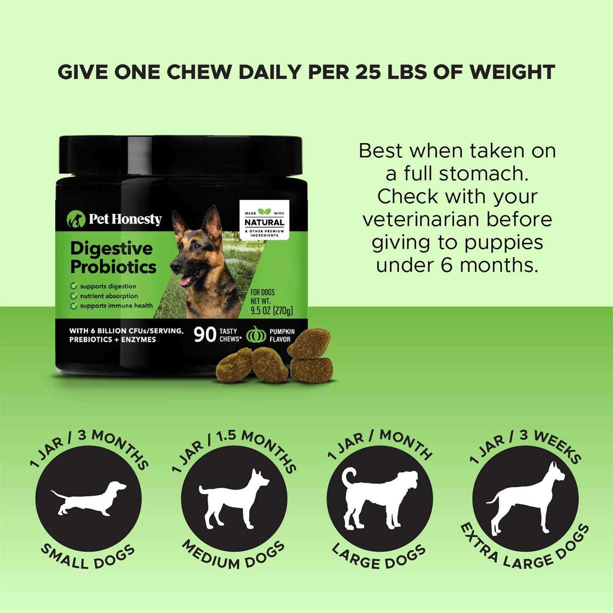 Digestive Probiotics Soft Chews Q43588