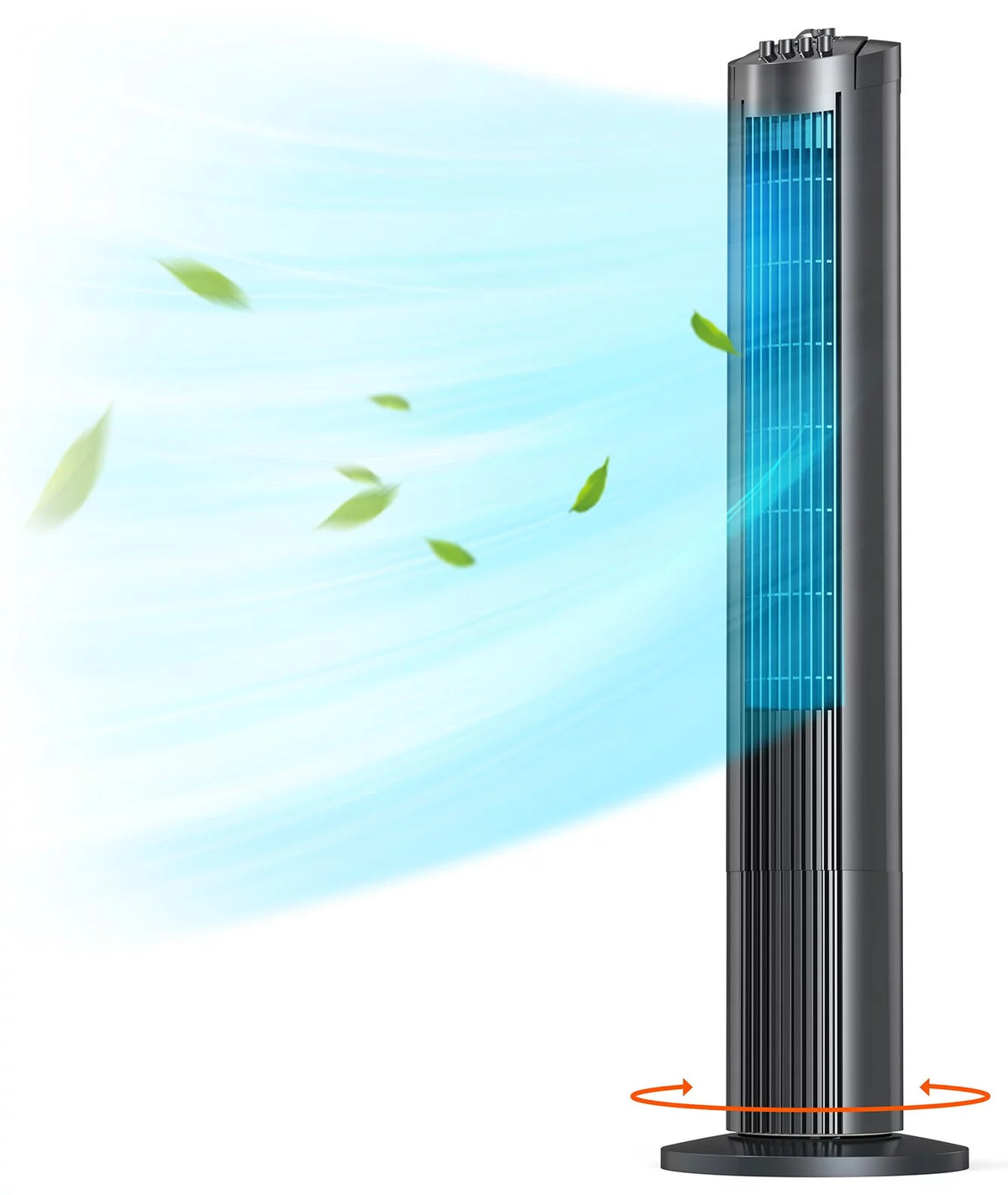Black 36 Tower Fan with 3 Speed Settings D83589
