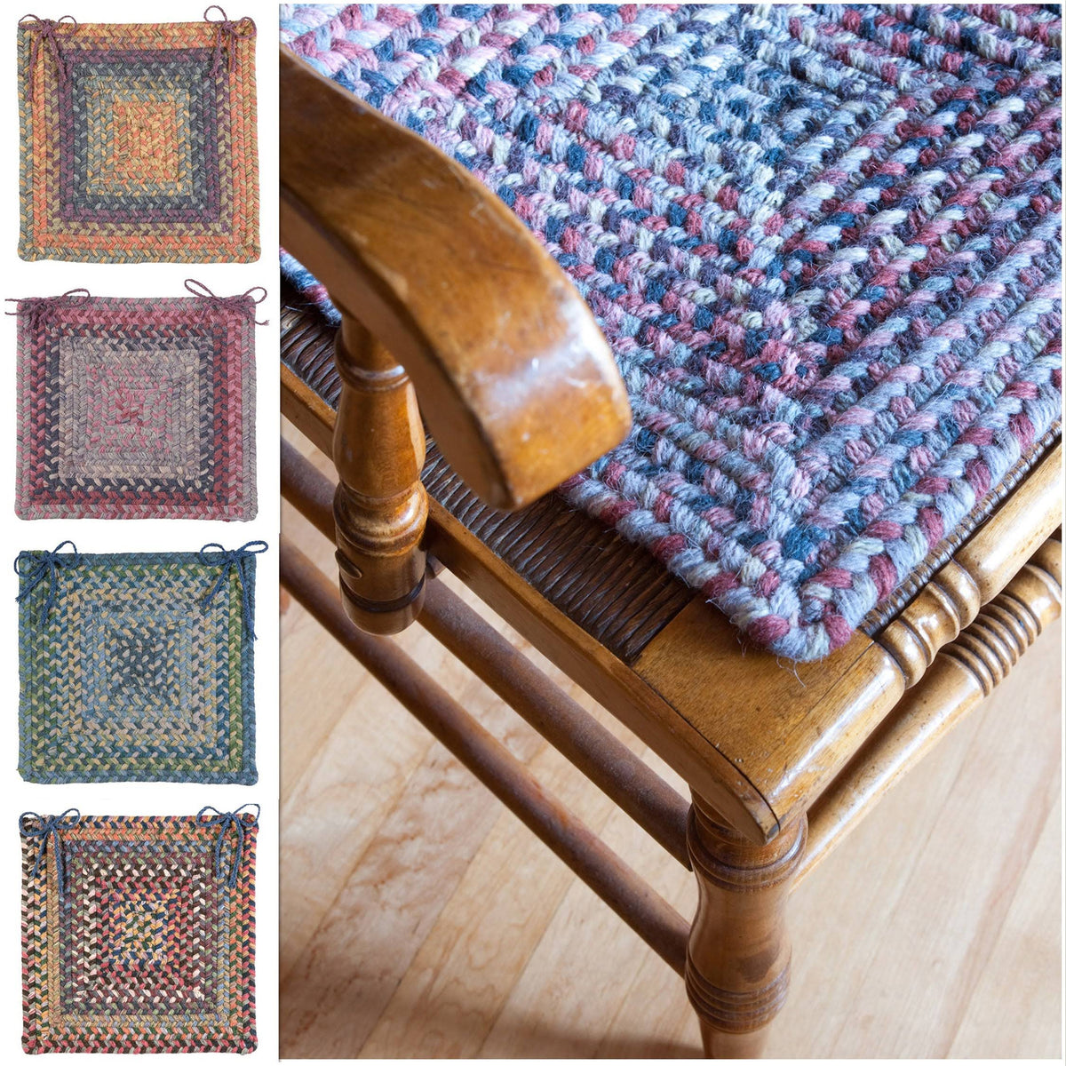 Classic Medley Chair Pad Set of 4 R7456