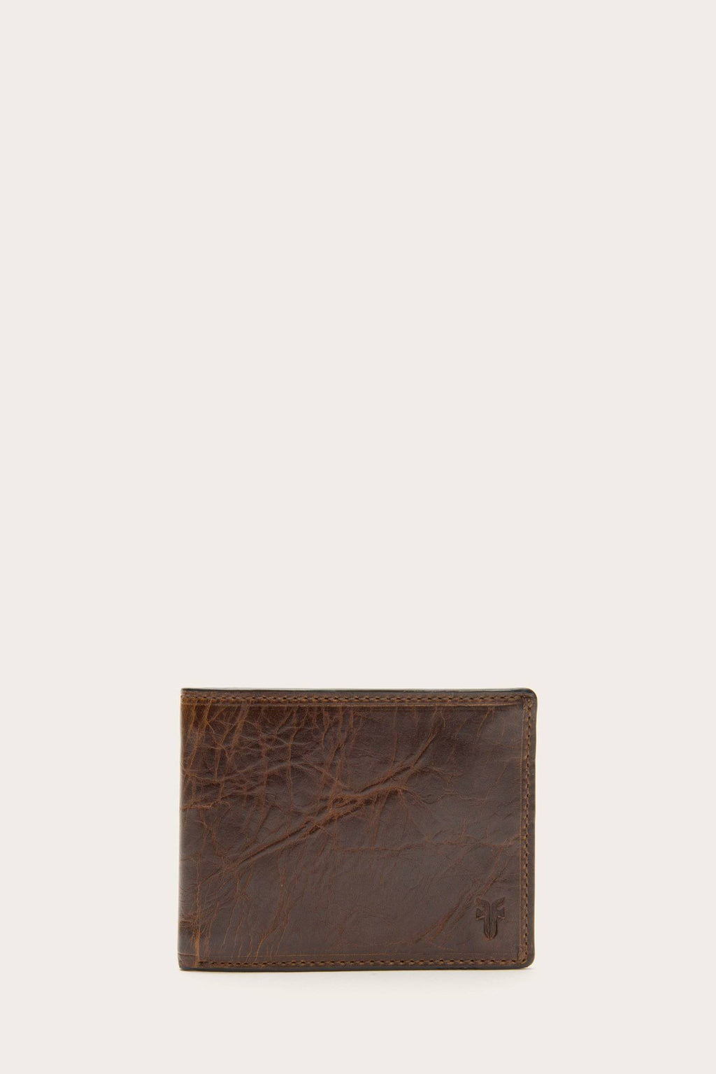 Dark Brown Leather ID Billfold Z7610