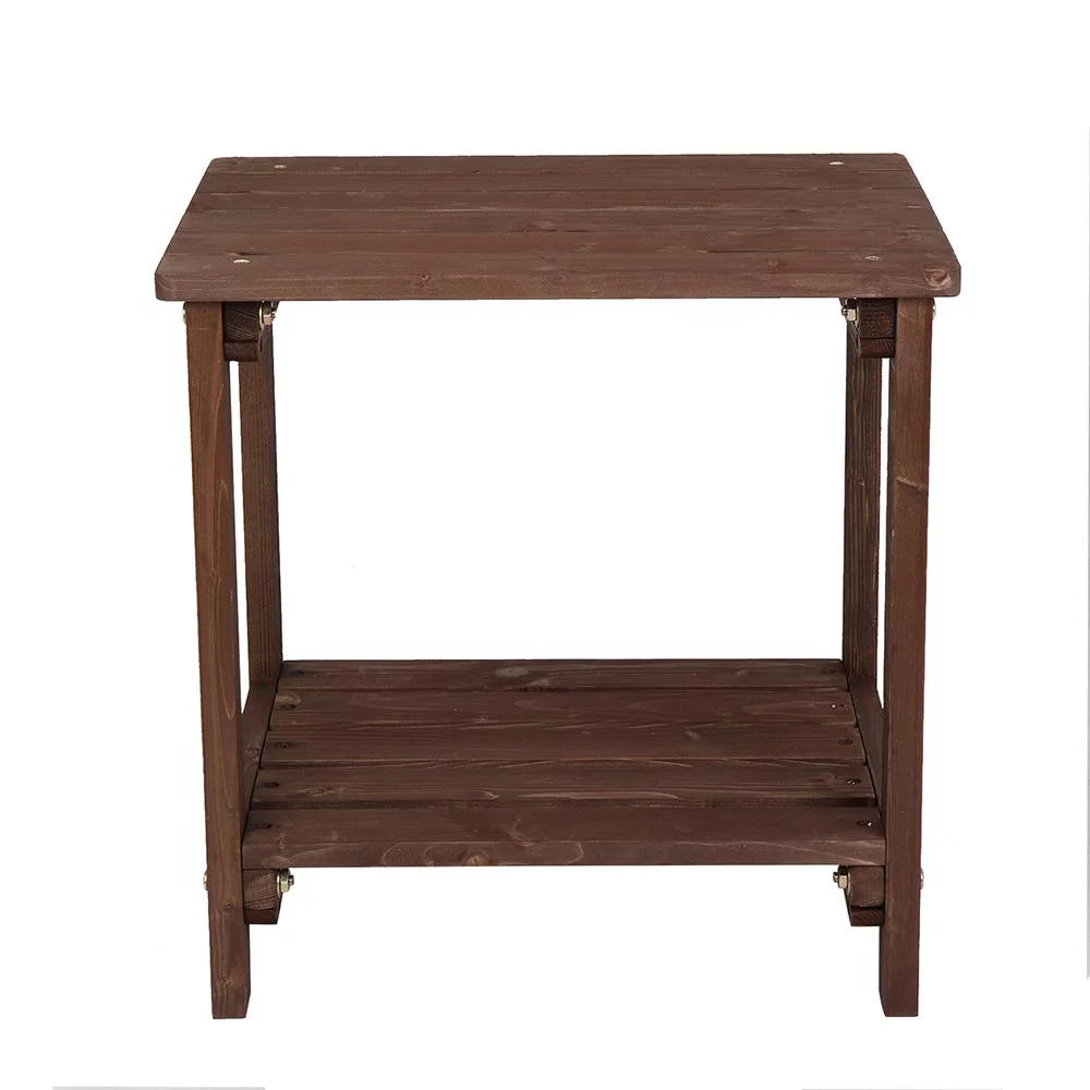 19 in Wood Side Table W761