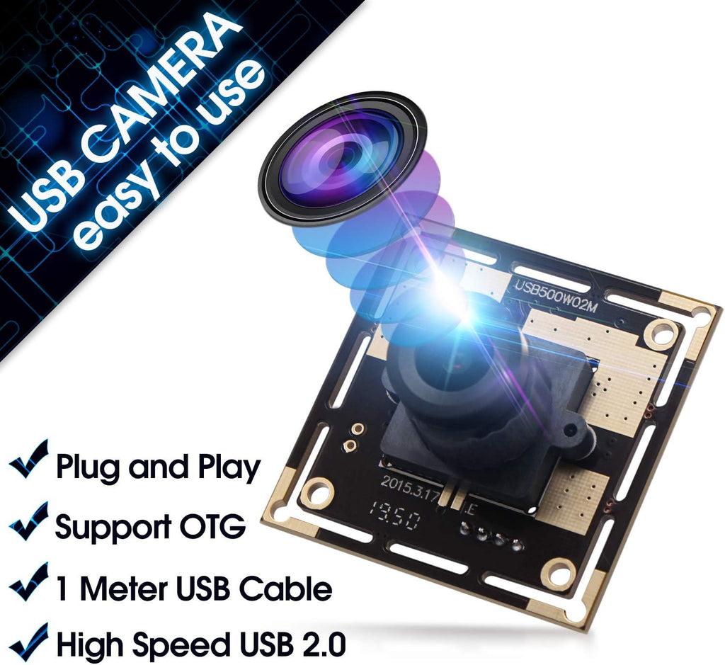5 Megapixel USB Camera Module with CMOS OV5640 Sensor S96036