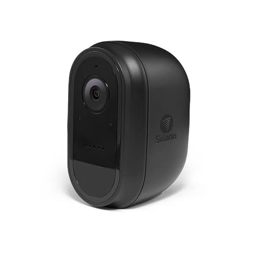 Indoor/Outdoor 1080p Wi-Fi Wire-Free Surveillance Camera 2-Pack Black Y156563