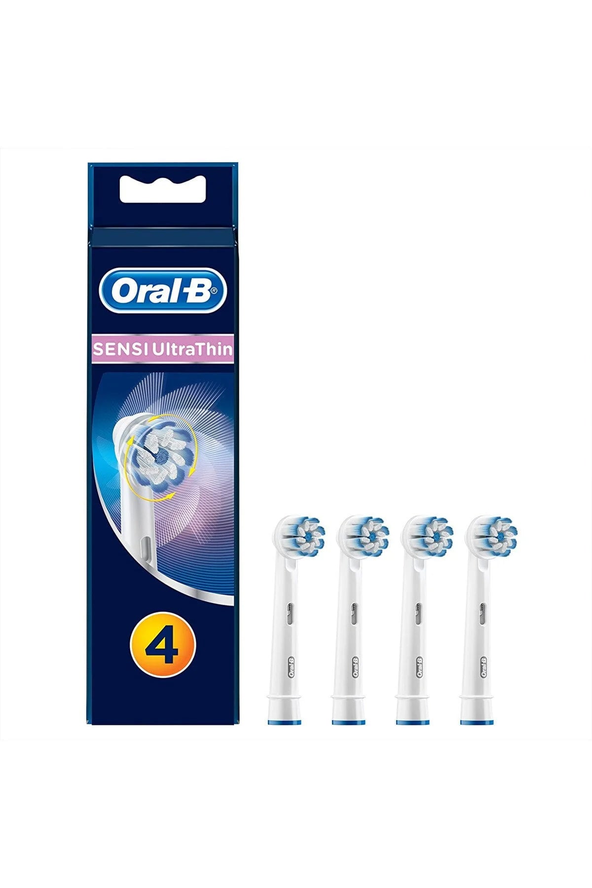 Toothbrush Heads Pack of 4 T46077