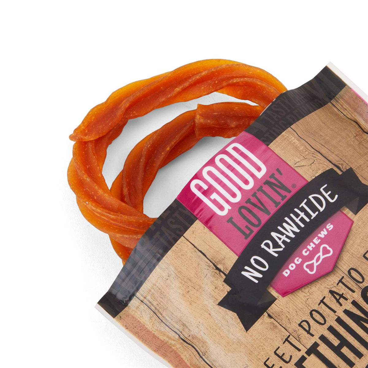 Sweet Potato Flavor Pup Ring Dog Chew F934082