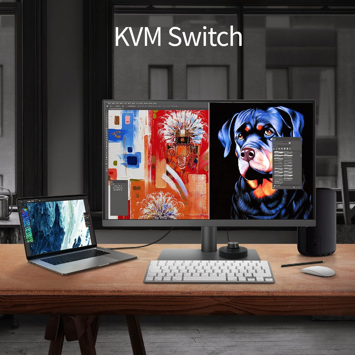32 inch 4K UHD IPS Monitor with USB-C, HDR10, Built-in Speakers K9447