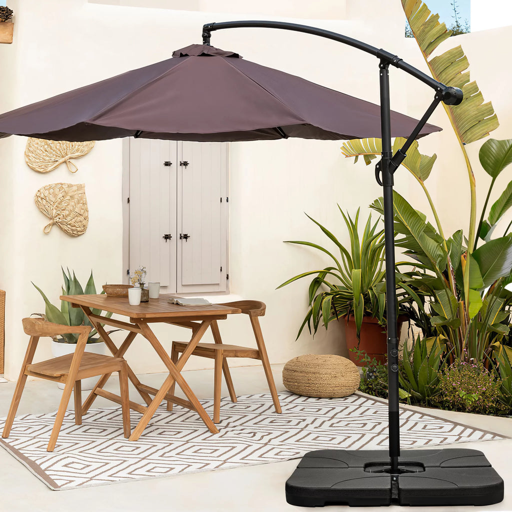 Square Shaped Water or Sand Filled Umbrella Base with U Locking I361
