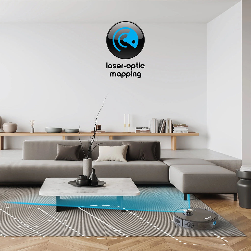 Wi-Fi Laser Mapping Robot Vacuum Cleaner T5569