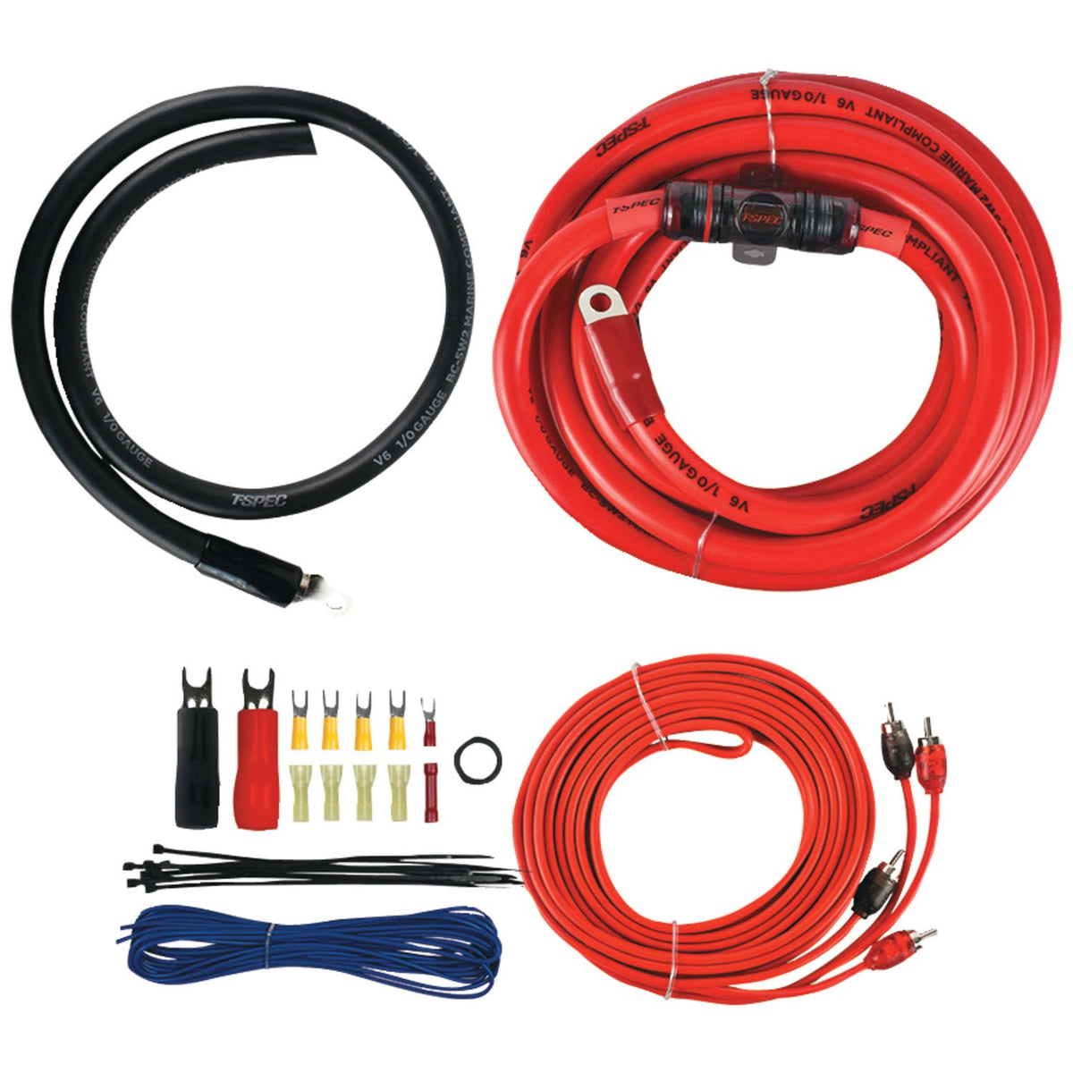 Amp Installation Kit with RCA Cables X282