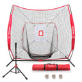 Baseball Softball Practice Net with Batting Tee 3 Training Balls X56829