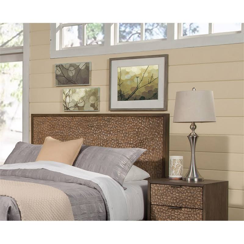 Brown Bronze California King Headboard W7657