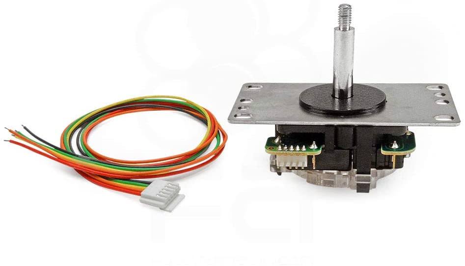 Black Ball Top Handle Arcade Joystick 4 and 8 Way Adjustable Z3438