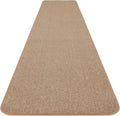Skid-Resistant Carpet Runner Pebble Beige 14 Feet X 27 Inches R45806