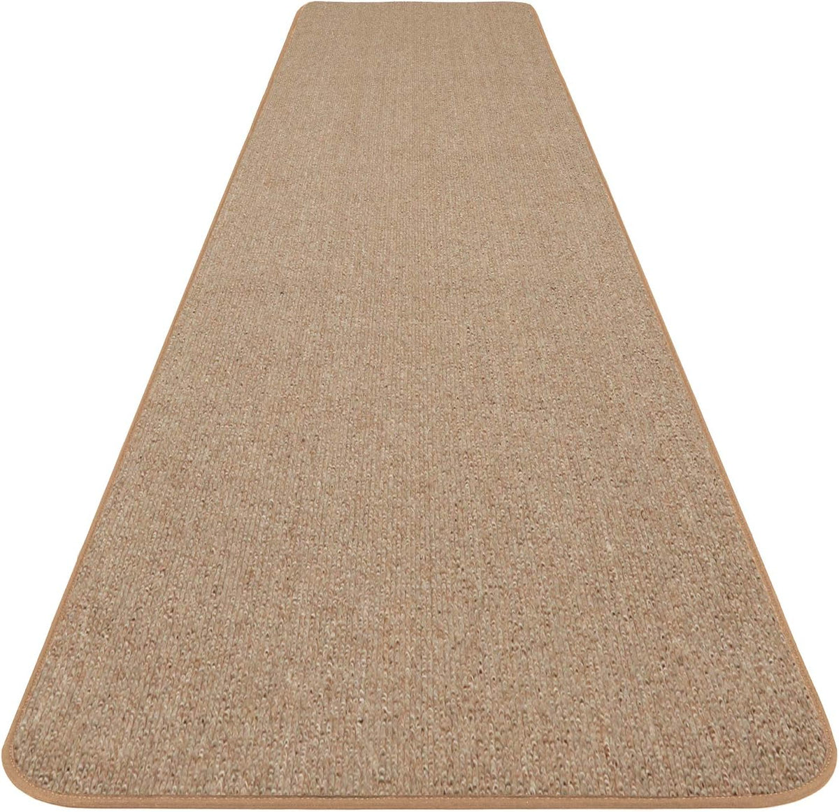 Skid-Resistant Carpet Runner Pebble Beige 14 Feet X 27 Inches R45806