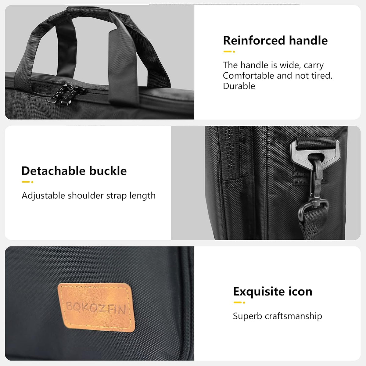 Lightweight Oxford Storage Case, Black Y380621