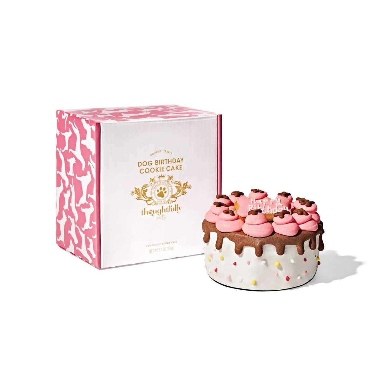 Dog Happy Birthday Mini Cookie Cake B288