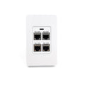 4 Port In-Wall Gigabit PoE Extender M458997